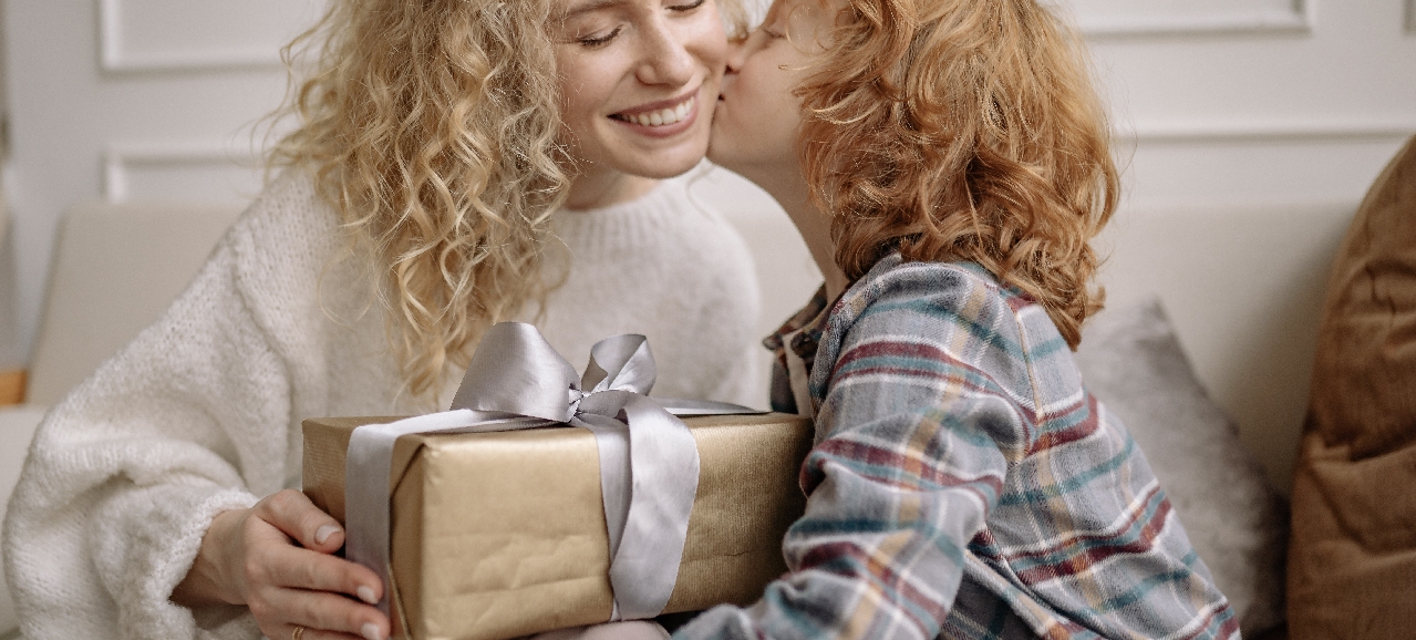 Prendas de Natal para a mãe 